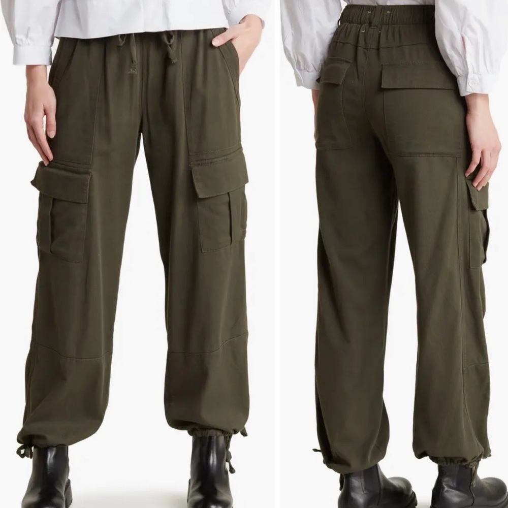 Habitual cargo pants in beige. Size small. Worn 2x only. Like New condition